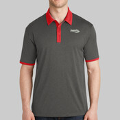 ST667.srv - Heather Contender ™ Contrast Polo