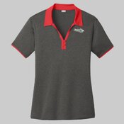 *667* Heather Contender™ Contrast Polo, Sport